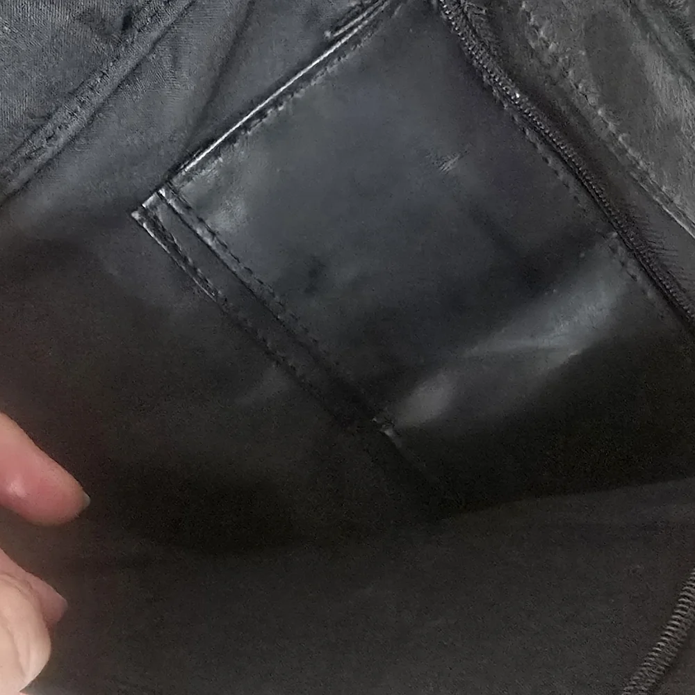 Samsonite Vintage Black Leather Computer Bag